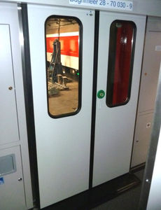porta del treno scorrevole