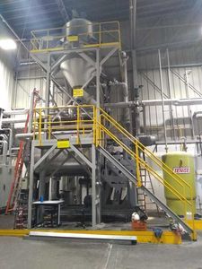 centrale di produzione per allevamento