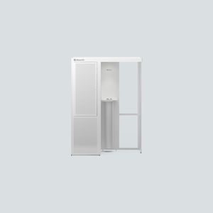 cabina per fumatori con filtri HEPA 1