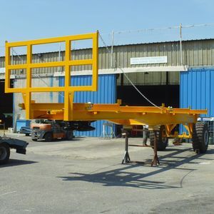 semirimorchio a pianale
