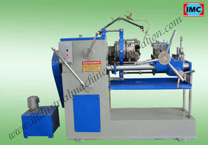 macchina per filettatura tubo in PVC