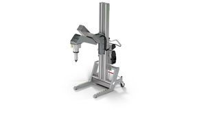 mini carrello elevatore stacker a batteria 1