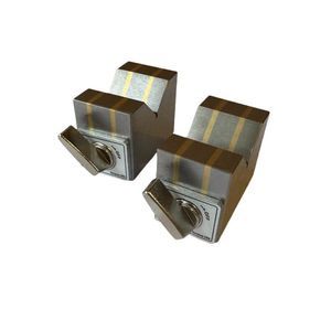 blocco a V di misura magnetico