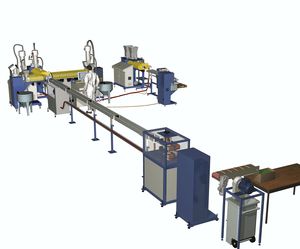 linea di estrusione con raffreddamento ad acqua 1