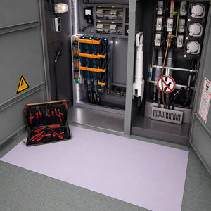 tappeto in isolante elettrico