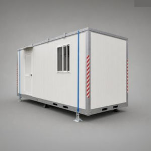 cabina da cantiere di stoccaggio