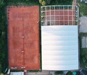 struttura temporanea per tettoia provvisoria