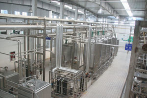 linea di produzione di yogurt cremoso