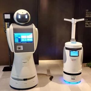 robot di consegna per cibo
