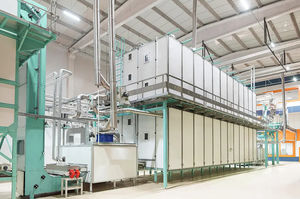 linea di produzione di pasta secca