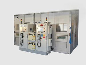 cella robotizzata di rettifica