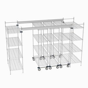 scaffalatura per magazzino di stoccaggio