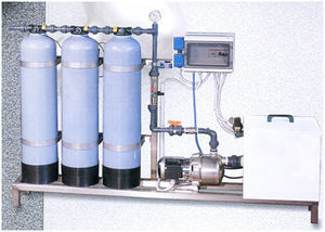 sistema di deionizzazione per acqua