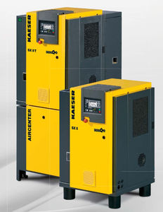 compressore d'aria / fisso / con motore elettrico / a vite