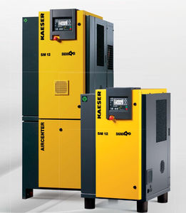 compressore d'aria / fisso / con motore elettrico / a vite