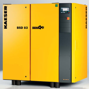 compressore d'aria / fisso / con motore elettrico / a vite