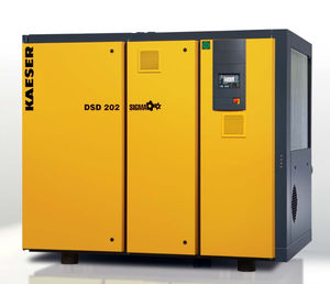 compressore d'aria / fisso / con motore elettrico / a vite