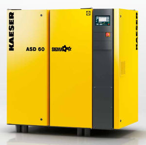 compressore d'aria / fisso / con motore elettrico / a vite