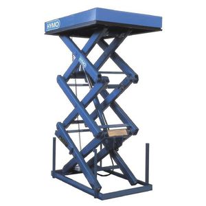 tavola elevatrice a tripla forbice