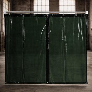 tenda per saldatura verde 1