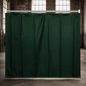 tenda per saldatura verde 1