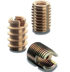 Inserto filettato per legno Vite in lega di zinco M4 M5 M6 M8 Inserto