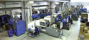 stampaggio a iniezione termoplastica