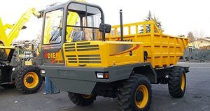 dumper gommato / diesel / autocaricante / compatto