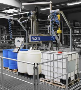 riempitrice semiautomatica