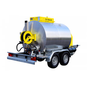 spanditrice per leganti montata su camion