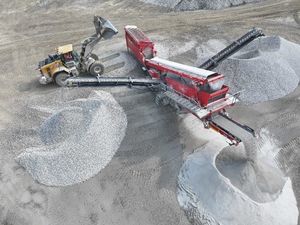 vaglio per cantiere di costruzione