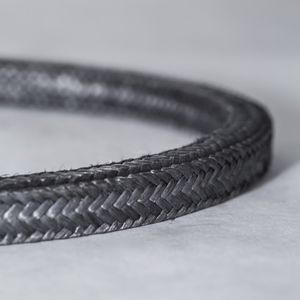 guarnizione intrecciata in filo di carbonio