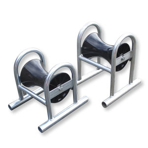 rullo posacavo con rullo in PVC
