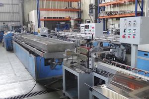 linea di estrusione per tubi