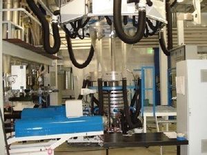 linea di estrusione film soffiato / per HDPE