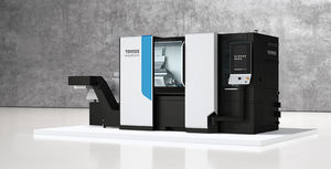 tornio a fantina mobile CNC
