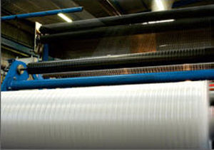 linea di estrusione per rete in plastica