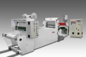 linea di estrusione per pannelli in materia plastica / di lastre / per PP / multistrato