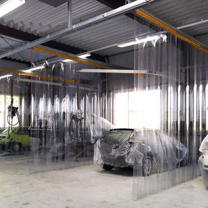 tenda a strisce flessibili