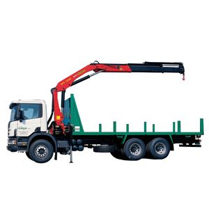 gru montata su camion