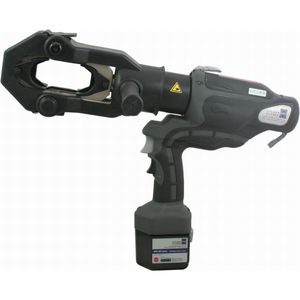 utensile per aggraffatura idraulico / per terminali di cavi / per connettore / a batteria