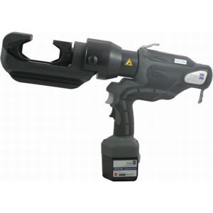 utensile per aggraffatura idraulico / per terminali di cavi / per connettore / a batteria