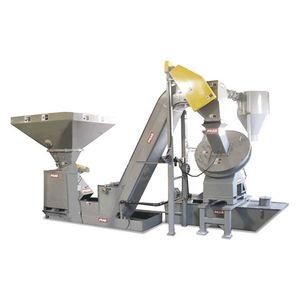 linea di trattamento per trucioli metallici