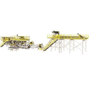 linea di trattamento per trucioli metallici 1