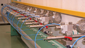 avvolgitrice per materiale non tessuto