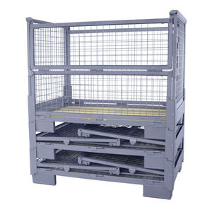 cassa-pallet in filo metallico