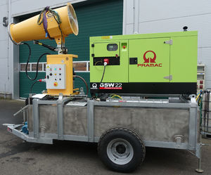 cannone nebulizzatore per l'abbattimento delle polveri
