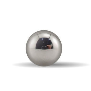 sfera in acciaio inossidabile