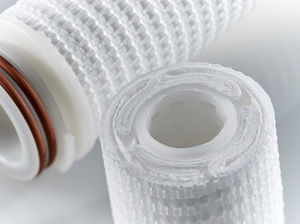 cartuccia filtrante per solventi / di profondità / in polipropilene / a membrana