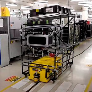 AGV per magazzino